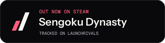 Dark launch badge for Sengoku Dynasty