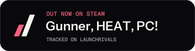 Dark launch badge for Gunner, HEAT, PC!