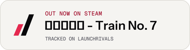 Light launch badge for 第七号列车 - Train No. 7