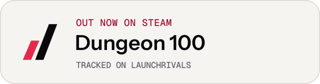 Light launch badge for Dungeon 100