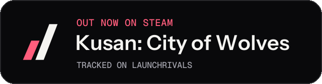 Dark launch badge for Kusan: City of Wolves