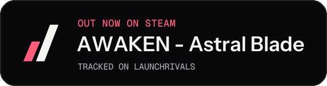Dark launch badge for AWAKEN - Astral Blade