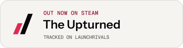 Light launch badge for The Upturned