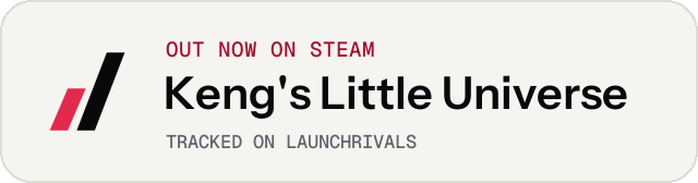 Light launch badge for Keng's Little Universe