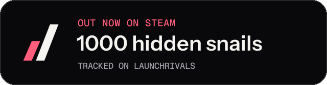 Dark launch badge for 1000 hidden snails