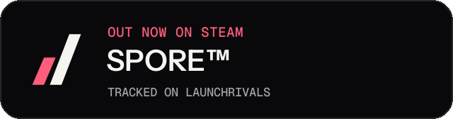 Dark launch badge for SPORE™