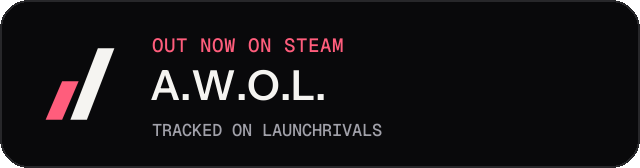 Dark launch badge for A.W.O.L.