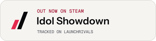 Light launch badge for Idol Showdown