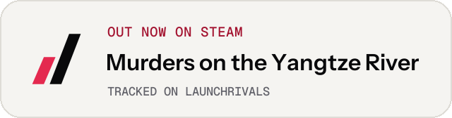 Light launch badge for Murders on the Yangtze River