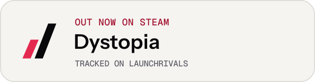 Light launch badge for Dystopia