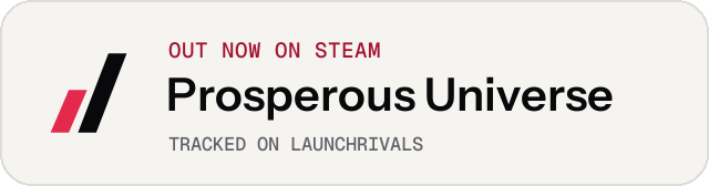 Light launch badge for Prosperous Universe