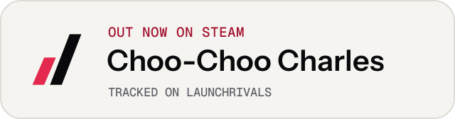 Light launch badge for Choo-Choo Charles