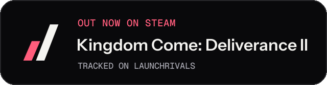 Dark launch badge for Kingdom Come: Deliverance II