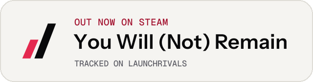 Light launch badge for You Will (Not) Remain