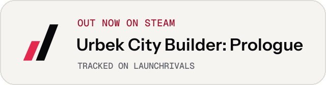 Light launch badge for Urbek City Builder: Prologue
