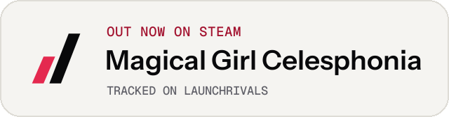 Light launch badge for Magical Girl Celesphonia