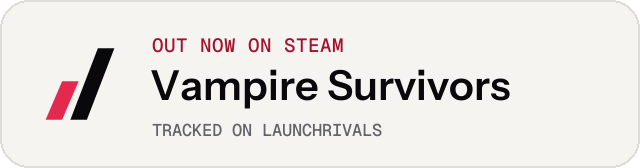 Light launch badge for Vampire Survivors