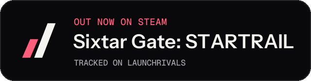 Dark launch badge for Sixtar Gate: STARTRAIL