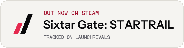 Light launch badge for Sixtar Gate: STARTRAIL