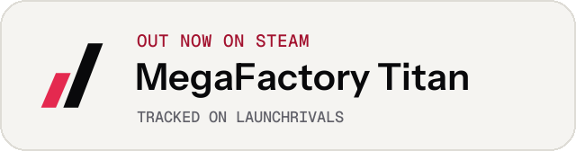 Light launch badge for MegaFactory Titan