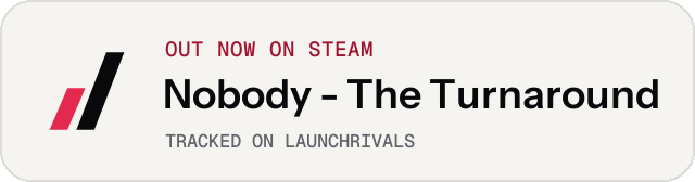 Light launch badge for Nobody - The Turnaround