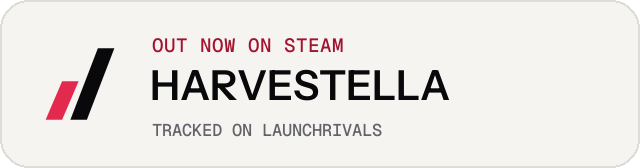 Light launch badge for HARVESTELLA
