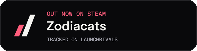 Dark launch badge for Zodiacats