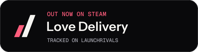 Dark launch badge for Love Delivery