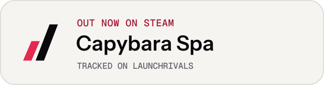 Light launch badge for Capybara Spa