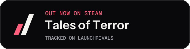 Dark launch badge for Tales of Terror