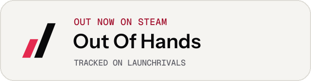 Light launch badge for Out Of Hands