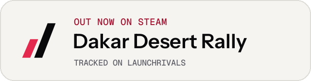 Light launch badge for Dakar Desert Rally