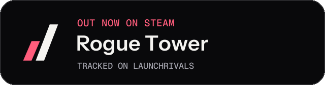 Dark launch badge for Rogue Tower