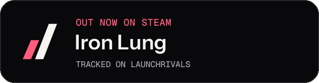 Dark launch badge for Iron Lung