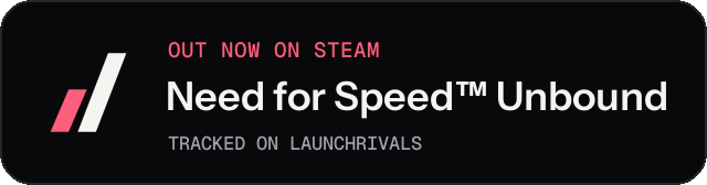 Dark launch badge for Need for Speed™ Unbound