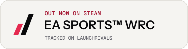Light launch badge for EA SPORTS™ WRC