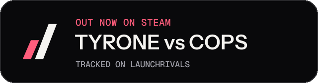 Dark launch badge for TYRONE vs COPS