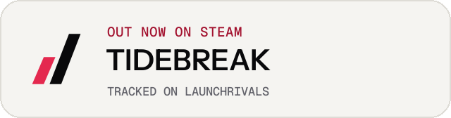 Light launch badge for TIDEBREAK