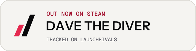 Light launch badge for DAVE THE DIVER