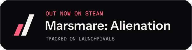 Dark launch badge for Marsmare: Alienation