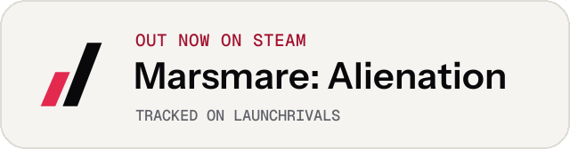 Light launch badge for Marsmare: Alienation