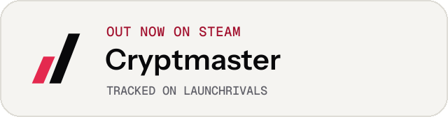 Light launch badge for Cryptmaster