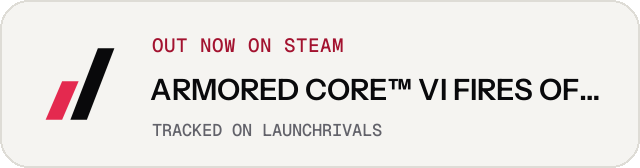 Light launch badge for ARMORED CORE™ VI FIRES OF RUBICON™