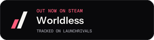 Dark launch badge for Worldless