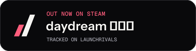 Dark launch badge for daydream 白日夢