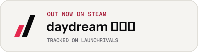 Light launch badge for daydream 白日夢