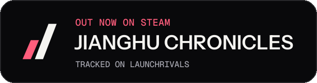 Dark launch badge for JIANGHU CHRONICLES