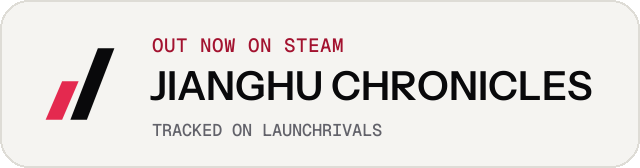 Light launch badge for JIANGHU CHRONICLES