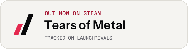 Light launch badge for Tears of Metal