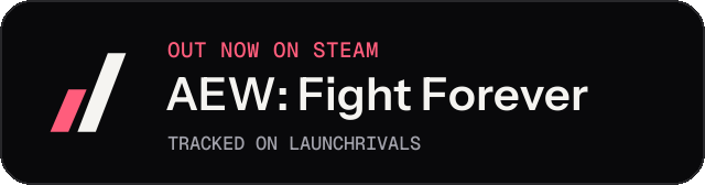 Dark launch badge for AEW: Fight Forever